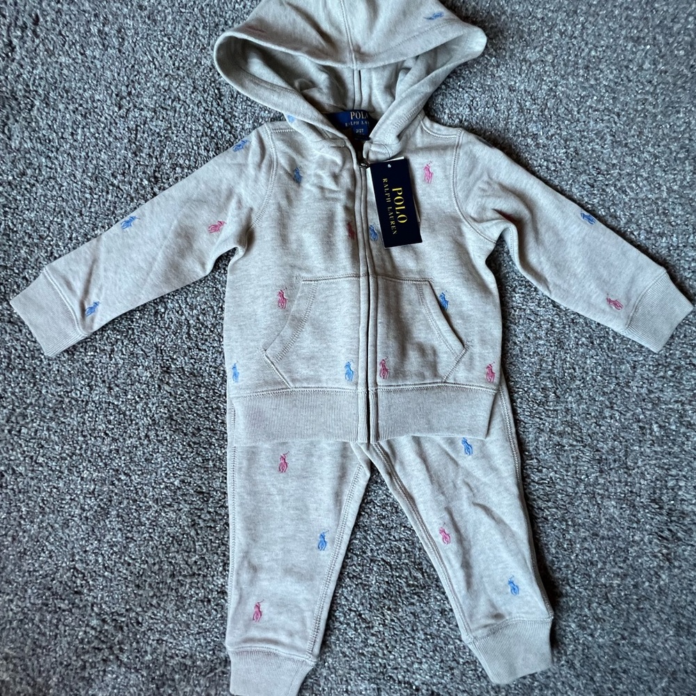 NWT Polo Ralph Lauren Sweat Outfit